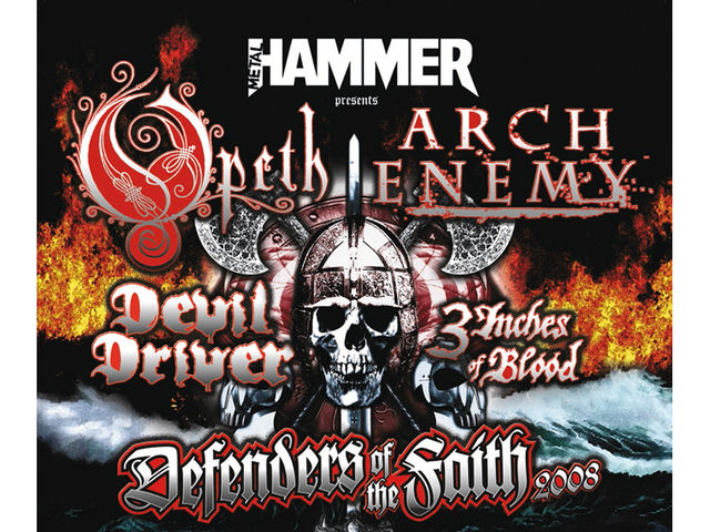 The Defenders of the Faith tour will visit four venues.